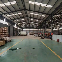 Entrepôt d'exploitation minière préfabriqué en acier à base lourde 100x70m pour la Tunisie, économique pour les installations de traitement des minerais