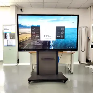 100 дюймов lcd IPS smart board сенсорный экран интерактивная доска с android/ windows для презентации