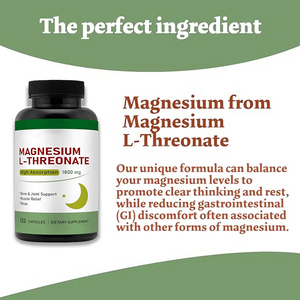 Suplementos Nutricionales OEM, <span class=keywords><strong>L</strong></span>-Treonato de Magnesio 500mg, Cápsulas de <span class=keywords><strong>L</strong></span>-Treonato de Magnesio - Product Image 4
