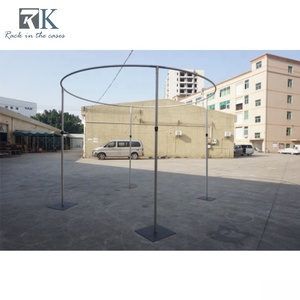 Round <b>Backdrop</b> <b>Stand</b> Wholesale Pipe and Drape Wedding <b>Backdrop</b> <b>Stand</b> Portable Pipe and Drape Kit for Wedding Decoration - Product Image 2