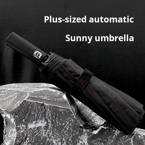 Paraguas de regalos de negocios <span class=keywords><strong>Riber</strong></span> 12*2 protector solar con revestimiento UV para personas dobles de gran tamaño completamente automático de cierre automático de estilo moderno, de estilo moderno, de 2 a 2 - Product Image 3