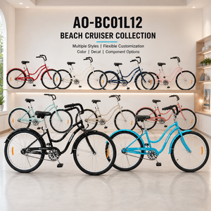 <b>Cheap</b> Steel Frame Single Speed Low Beach Cruiser Bike / Wholesale Cruiser City Bike - Product Image 6