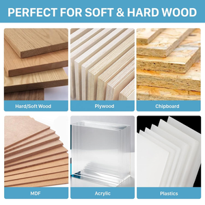 2025 Hot Selling 8mm CNC Computer <strong>Engraving</strong> <strong>Tools</strong> Round Bottom Router Bit Woodworking Milling Cutter Cove Box Bit - Product Image 5