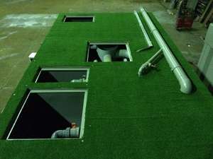 Sistema Compacto de Tratamiento de Aguas Residuales MBBR Tipo STP para Estándares de Irak AKTIFPAK AAT 4898 de Acero Inoxidable con Certificación ISO9001:2008 - Product Image 3