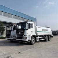 Camion-citerne à eau diesel 6x4 avec moteur et pompe à eau, camion de lutte contre l'incendie avec système d'arrosage