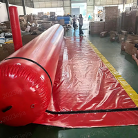 Barrière anti-inondation gonflable en PVC industriel, tube réutilisable pour la lutte contre les inondations, barrage de contrôle des crues pour les secours municipaux d'urgence