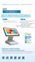 Système de point de vente tactile tout-en-un avec fonctions de commande et de paiement, système d'exploitation Windows/Android, garantie d'un an