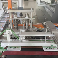 Machine d'emballage automatique OPP pour cartes de vœux / enveloppes / carnets, emballage multifonction avec codage, étiquetage et regroupement