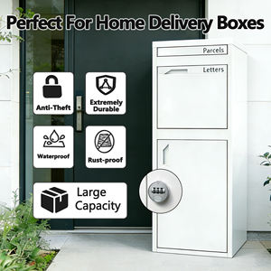 Buzón de Paquetería Exterior Independiente, Seguro e Impermeable, con Pegatinas de Dirección Personalizadas, para Uso en Oficinas - Product Image 3