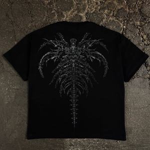 Camiseta Personalizada de Cuello Redondo y Manga Corta para Hombre, 100% Algodón Tejido, Talla Grande, Transpirable y Ecológica - Product Image 3