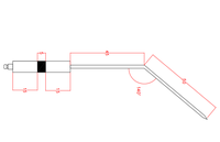 Sensor de Encendido para Horno Personalizado con Material de Aleación y Cerámica, 12V-480V, Clasificación de Temperatura de 600-1600°C para Hornos