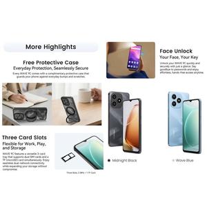 Version globale Blackview WAVE <span class=keywords><strong>9C</strong></span>, 4 Go + 128 Go, 6.56 pouces <span class=keywords><strong>Android</strong></span> 15 4G 5000mAh Smartphone - Product Image 3