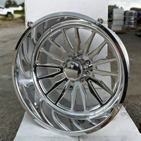 Jantes en alliage personnalisées brillantes 18 19 20 22 24 26 pouces pour véhicules tout-terrain SUV 5x112 5x120 pour Chevrolet Jeep