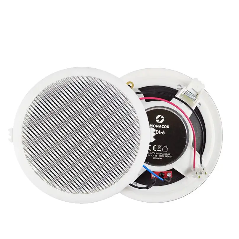 Luidsprekers Wandmontage Onderdelen 6 Inch Muur Muur 500W Hf Lineaire Partij Plafond Karaoke 22 Inch Speaker