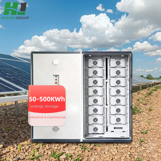 HJ 215kwh Energy Storage Cabinet High Voltage 100kw Solar Battery Lithium Ion Battery Industrial and Commercial Energy Storage
