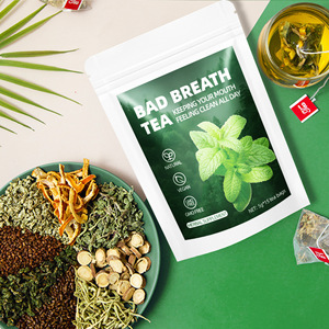 Teh Herbal organik daun Mint murbei kantong teh Licorice bau mulut teh bening untuk peningkatan napas bersertifikat Halal - Product Image 6