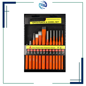 12PC 산업용 펀치 끌 세트 대량 할인 정밀 12 피스 펀치 키트 보석 소형 금속 조각 - Product Image 5