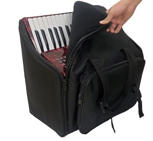 Sac de rangement épais pour 60 accordéons à boutons, sacs à dos rembourrés pour instruments de musique, type Bayan - Product Image 1