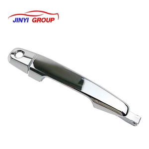 มือจับประตูรถเหมาะสำหรับมือจับประตูด้านหน้าซ้ายโครเมี่ยมสำหรับ Mitsubishi Triton ml MN 2006-2015 - Product Image 1
