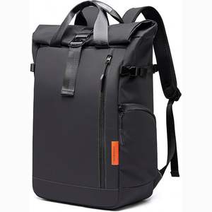 Free Sample Water-resistant Cartable New College Travel Bags <b>Backpack</b> Expandable <b>Roll</b> <b>Top</b> Rucksack - Product Image 1