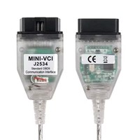 Cable de Diagnóstico Mini VCI J2534 OBD2 para Toyota/Lexus Hasta 2023, Enviado desde EE. UU.