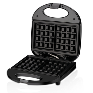 RAF 850W Portable Double-sided Heating Non-stick Coating Panini Pancake Baking Bread Breakfast <b>Waffle</b> Maker <b>Machine</b> Portable Dou - Product Image 4