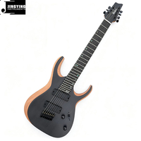 Jingying 2025 Factory Wholesale High-end Professional 7-string Slanted-fret Electric Guitars String Instruments