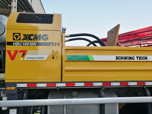 XCMG resmi pompa garis beton terpasang truk bekas untuk dijual - Product Image 5