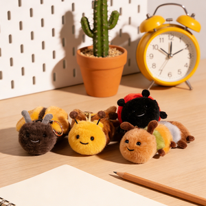 Lindos Mini Colgantes de Peluche de la <span class=keywords><strong>Serie</strong></span> Naturaleza, Animales y Plantas Suaves, Venta al por Mayor y Menor, Accesorio para Bolsos, Llavero para Mochilas, Regalo - Product Image 6