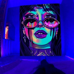 Unison UV psychedelic Trippy Fractal tấm thảm - Product Image 1