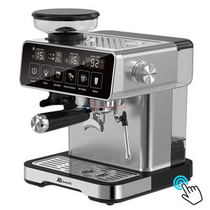 <span class=keywords><strong>Cafetera</strong></span> Espresso de 20 Bares de Venta Directa de Fábrica Anbolife, Máquina de Espresso <span class=keywords><strong>Express</strong></span>, Carcasa de Acero Inoxidable Cepillado - Product Image 3