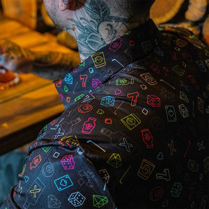 Golf imprimé de luxe 220 Gsm pour Polo T-Shirt Logo brodé personnalisé 92% Polyester 8% Spandex Slim Bière du fabricant - Product Image 3