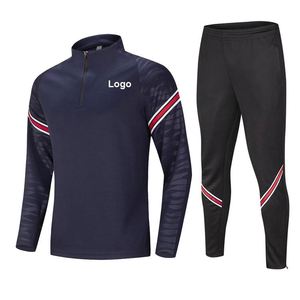 Conjunto de Chándal de Portero de Fútbol Personalizado para Invierno, Chaqueta con Logotipo, Chándales de Entrenamiento de Fútbol de Poliéster para Hombre - Product Image 3
