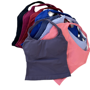 Women's New Breathable Sleeveless Gym Exercise Yoga Tank Tops Activewear Singlet Workout Vest Backless <b>Sports</b> Shirts for Running - Product Image 3