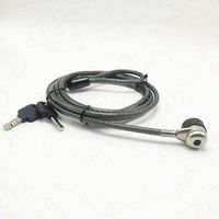 ANLI kunci komputer/Desktop baja tahan karat kunci Notebook kabel dan kabel keamanan