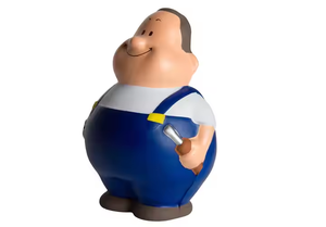 BSBH Custom PU Foam Workman Cartoon Doll Anti-Stress High-Rebote Stress Ball Cute Kids Squeeze Toys - Product Image 3