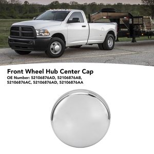 ฝาครอบดุมล้อโครเมียม Dodge Ram 3500 ด้านหน้าและด้านหลัง อะไหล่ทดแทนเหล็กอัลลอยด์ หมายเลขอะไหล่ 52106876AC - Product Image 4