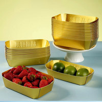 Barquette compostable en carton pour fruits, emballage pour fruits, boîte à fruits du dragon
