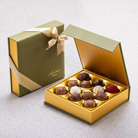 Boîte à chocolat de luxe Eid Mubarak Ramadan, boîte à chocolat vide, Date du Ramadan, emballage comestible, boîte-cadeau de chocolat