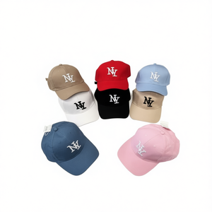 Cappellino da baseball ricamato Ny 360 pezzi colori assortiti per uomo donna sport all'aria aperta - Product Image 1