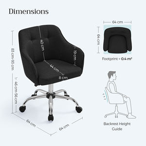 <span class=keywords><strong>SONGMICS</strong></span> Home Office Fauteuil respirant <span class=keywords><strong>Chaise</strong></span> <span class=keywords><strong>de</strong></span> <span class=keywords><strong>bureau</strong></span> réglable moderne confortable - Product Image 6