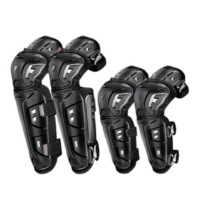 Protection pour motocyclistes à dégagement rapide toutes saisons, protège-genoux et protège-coudes pour sports de plein air, cross-country, course et ski, résistants - Product Image 1
