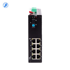 Commutateur Ethernet de qualité industrielle de 100 mètres 1 optique 8 ports électriques <span class=keywords><strong>Console</strong></span> RJ45 Émetteur-récepteur à fibre optique en stock PC à 5 ports - Product Image 3