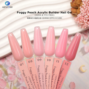 เจลอะคริลิคสำหรับต่อเล็บ Hema Free TPO Free สีพีชหมอก  แบบกระปุก ปลอดสารพิษ - Product Image 6