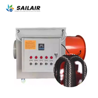 Calentador Eléctrico de Ahorro de Energía, Motor de Cobre Puro de Alta Eficiencia para Fábricas Industriales, Granjas Avícolas e Invernaderos