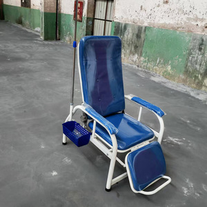 Silla de Infusión Yizhuokang, Metálica, Reclinable, Plegable, con Reposapiés, para Uso Hospitalario - Product Image 3