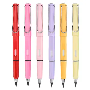 永恒笔批发无尽铅笔12色无墨铅笔永恒可更换头铅笔