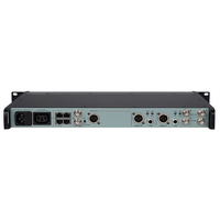 Microphone sans fil portable AD4D-3 double canal UHF avec diversité de fréquences, suppression numérique du bruit, conception portable pour la scène musicale en direct