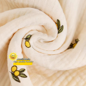 Couverture d'emmaillotage pour bébé en mousseline de qualité supérieure, douce et respirante, pour nouveau-né - Product Image 4