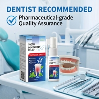 Zourunan OEM 30ml Spray buccal à action rapide pour soulager les maux de dents, qualité pharmaceutique, soin buccal, santé parodontale, rafraîchisseur d'haleine